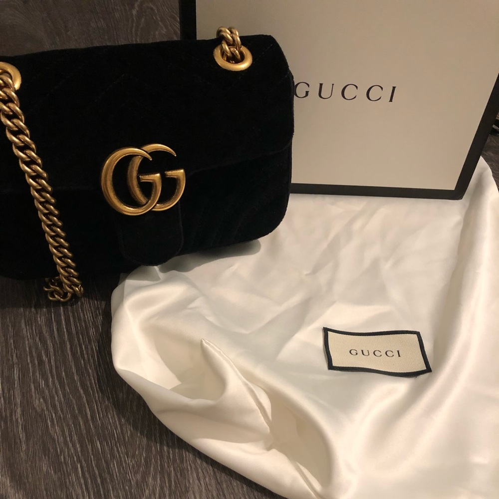 Gucci Marmont Velvet Mini